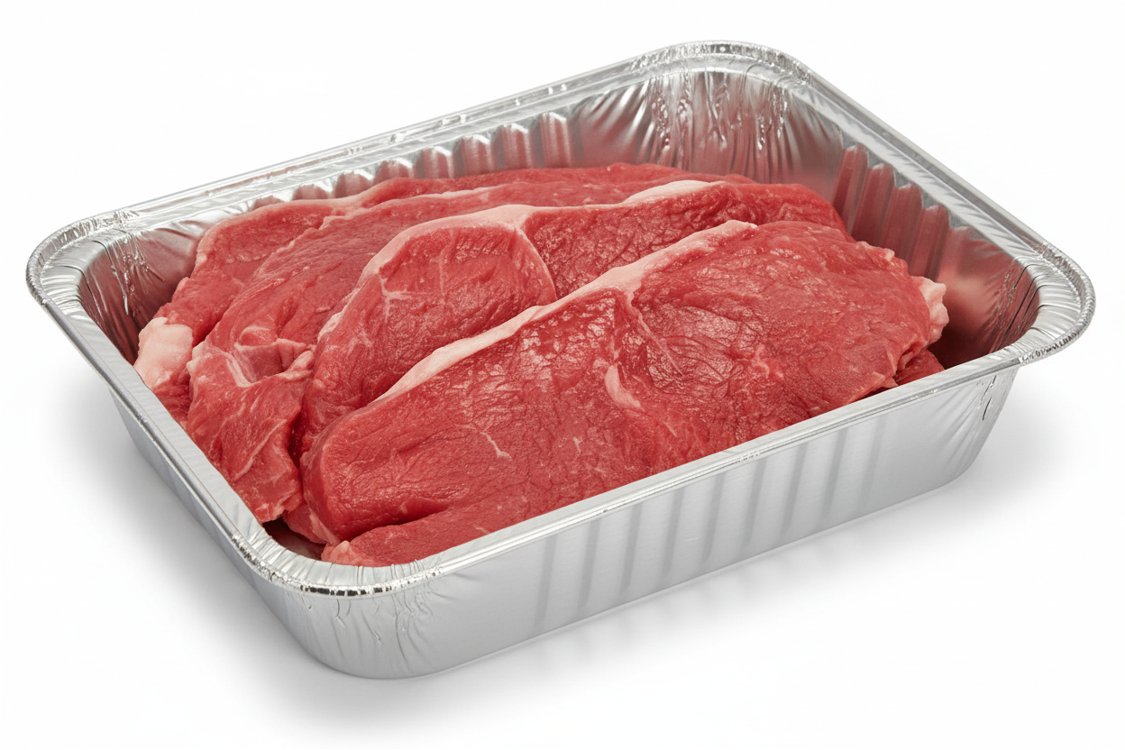 K) Carne cruda/ Raw meat