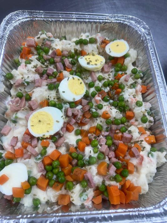 M) Ensalada de papa fría/ Potato salad