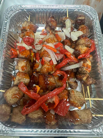 I) Pinchos de Cerdo/Pork Kabobs