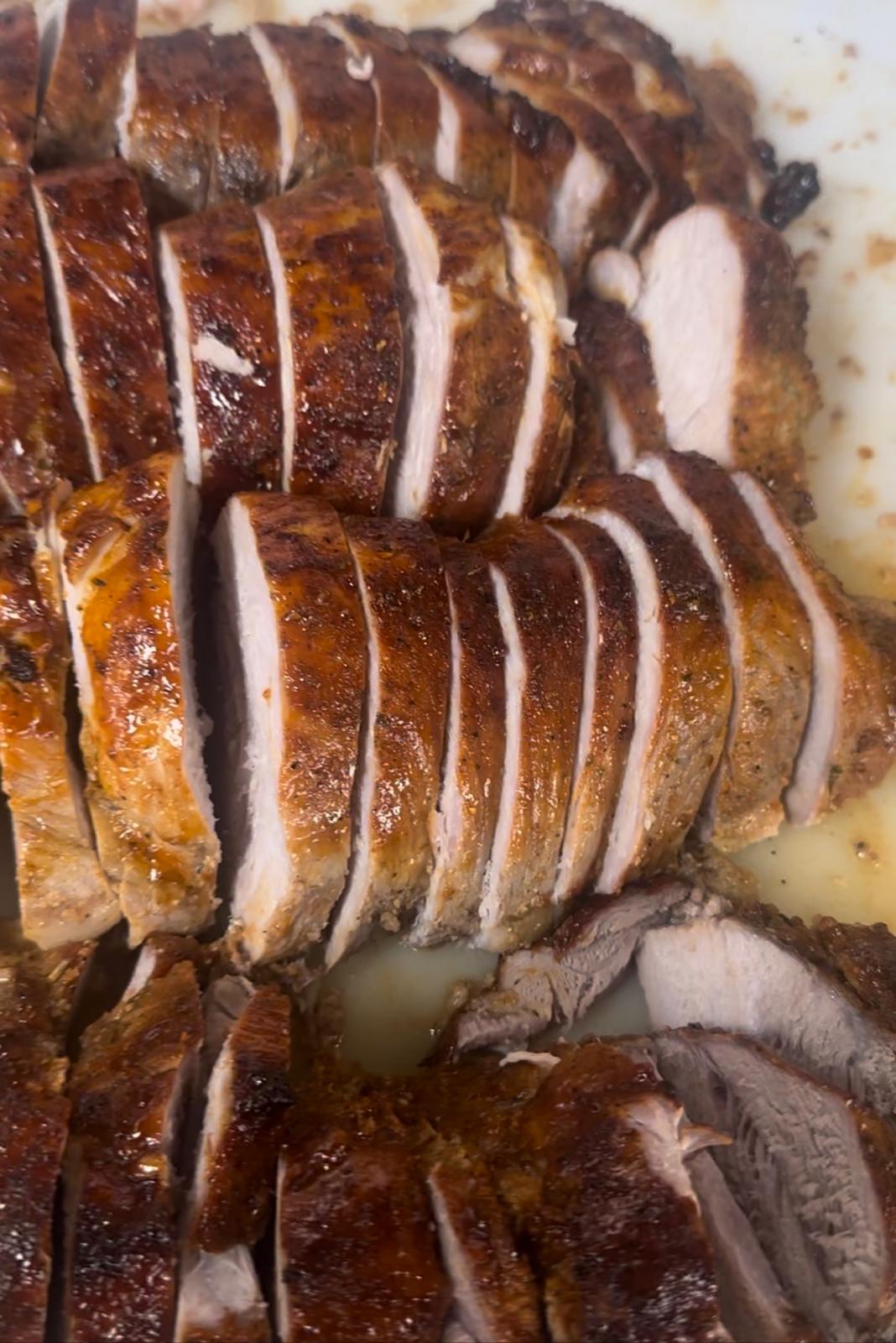 J) MASA DE CERDO AL HORNO