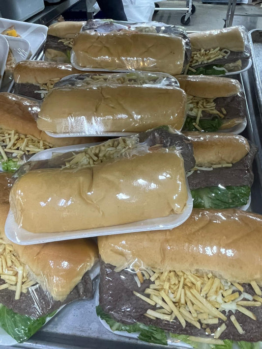 Sandwich: sandwich de bistec