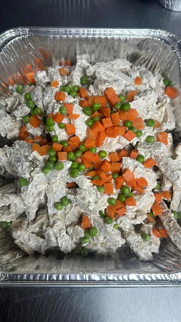 J) Pollo Salsa Blanca/Chicken Fajitas with White Sauce