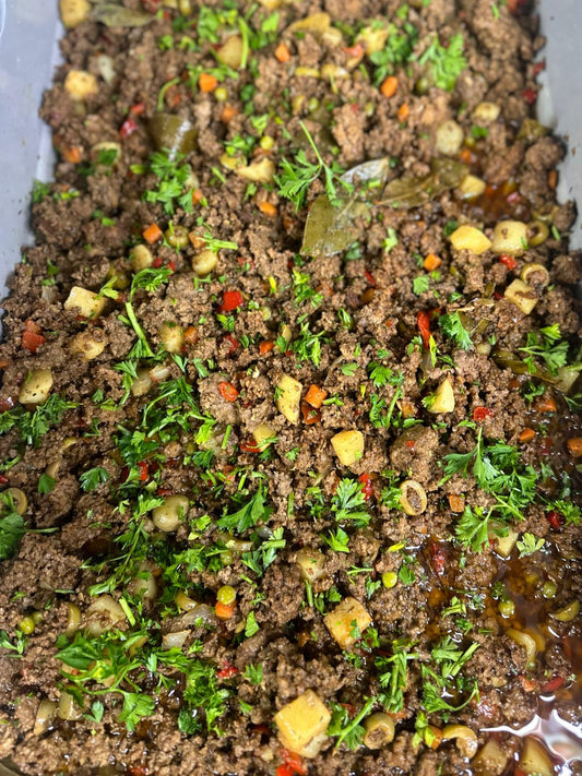 K) Picadillo de Res / Ground Meat